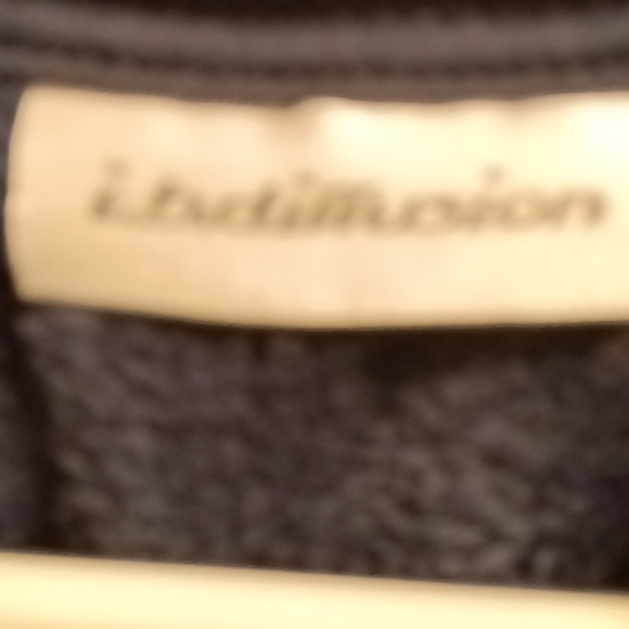 i.b.diffusion navy short sleeve sweater vest Size XL - Picture 3 of 3